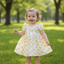 Floral Ruffle Sleeve Dress