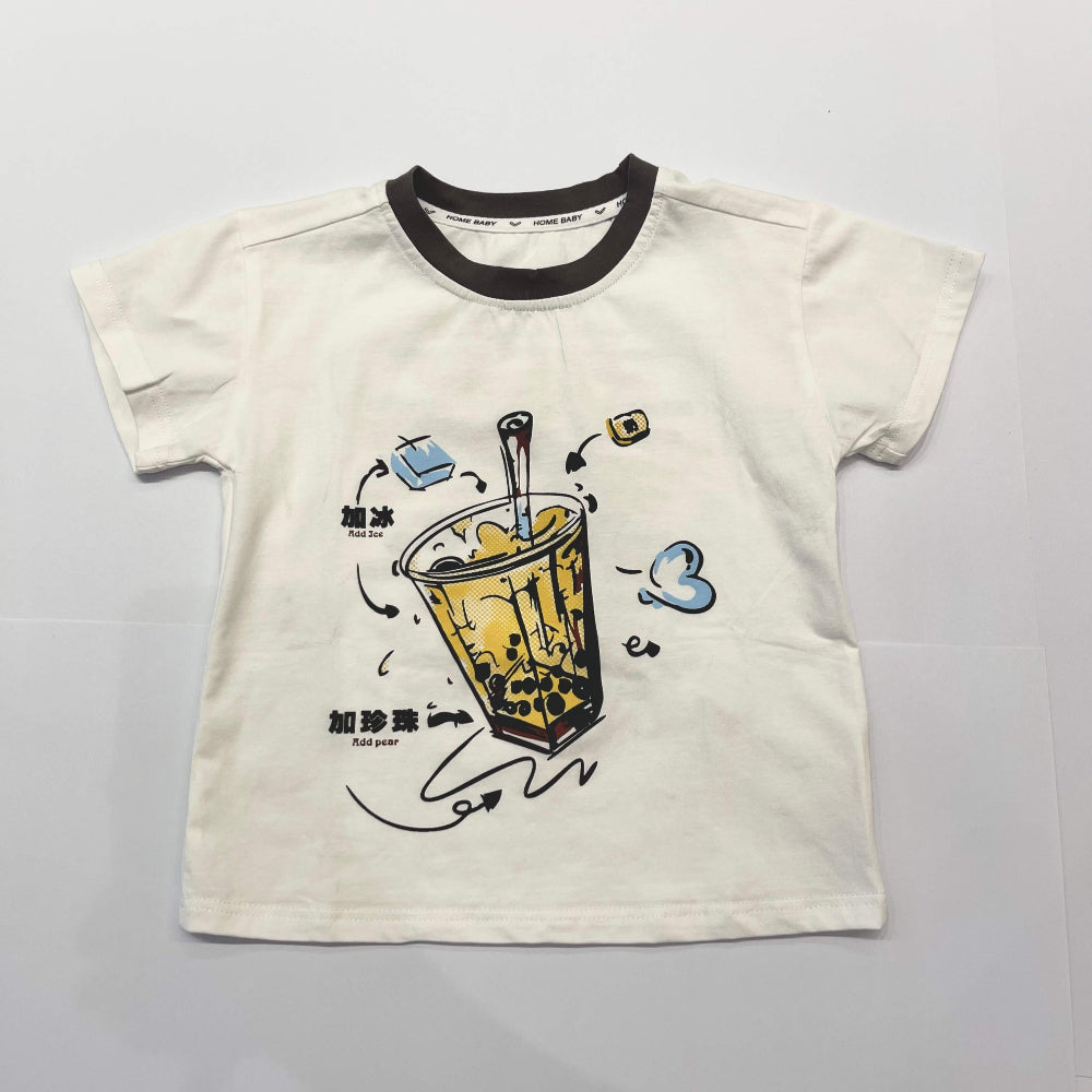 Children's t-shirt with a graphic design.