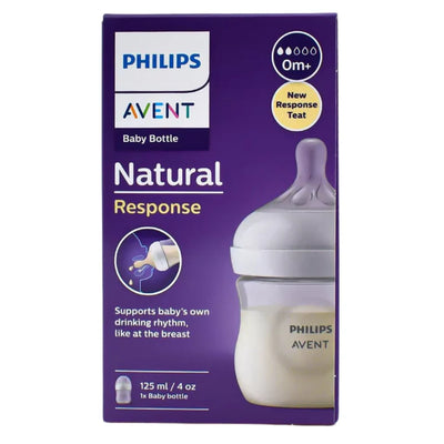 Philips Avent baby bottle packaging.