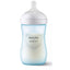 Philips Avent baby bottle with blue gradient design on a white background