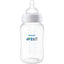 Philips Avent baby bottle on a white background