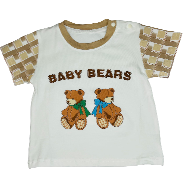 Children's t-shirt with teddy bear design and 'Baby Bears' text