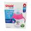 Shield Baby wide neck anti-colic feeder packaging with pink and clear design on a white background