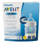 Philips Avent anti-colic baby bottle packaging on a white background